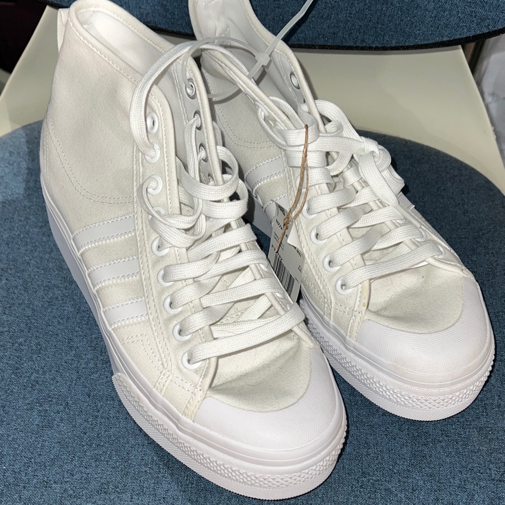 Adidas mid canvas platform Sneakers - unisex
